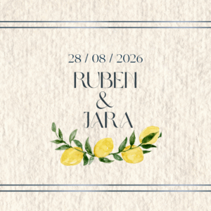 Rubén & Jara – Frescura mediterránea & elegancia