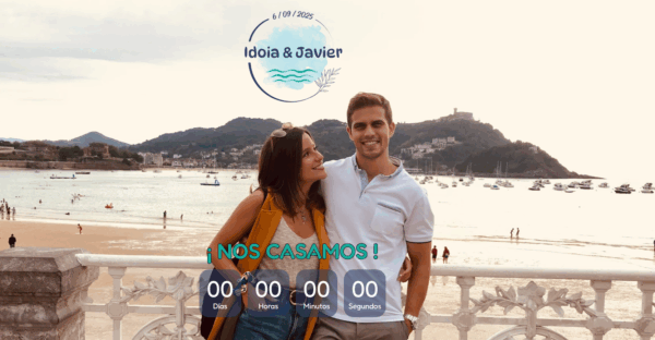 Idoia & Javier - Amor, <br>mar y felicidad