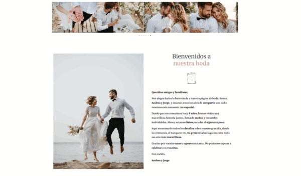 Andrea & Jorge - <br>Boda en la playa - Imagen 3