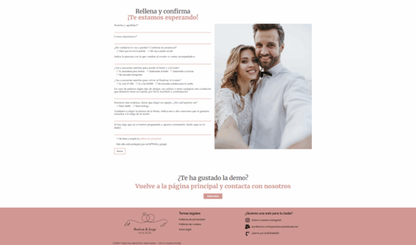 Andrea & Jorge - <br>Boda en la playa - Imagen 5