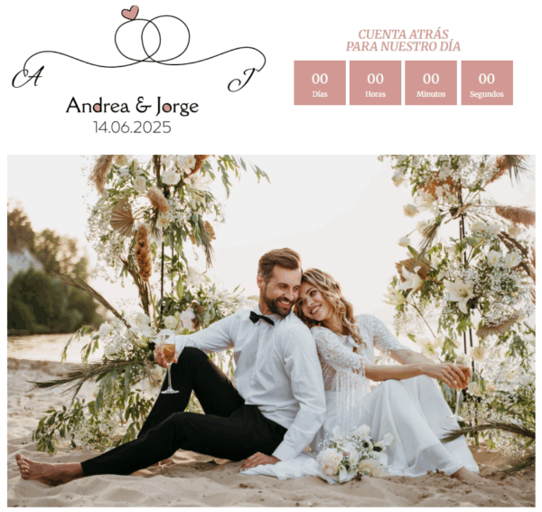 Andrea & Jorge - <br>Boda en la playa