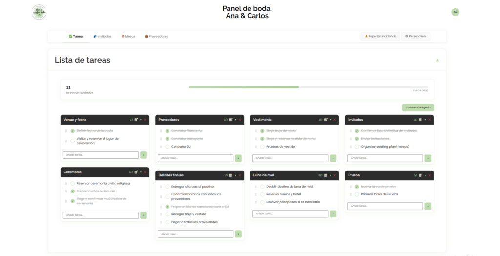 Inicio-Tareas